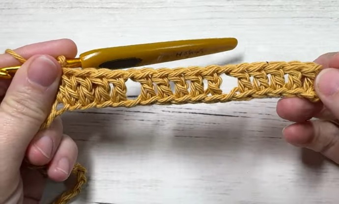 How to Crochet the Wheat Stitch Photo Tutorial