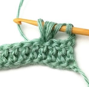 The Block and Puff V Crochet Stitch Photo Tutorial