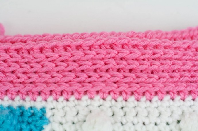 Camel Stitch Blanket Border Tutorial