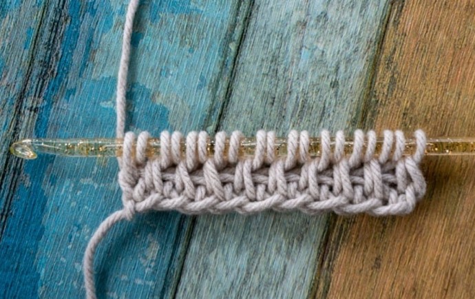 Tunisian Half Double Crochet Stitch Photo Tutorial