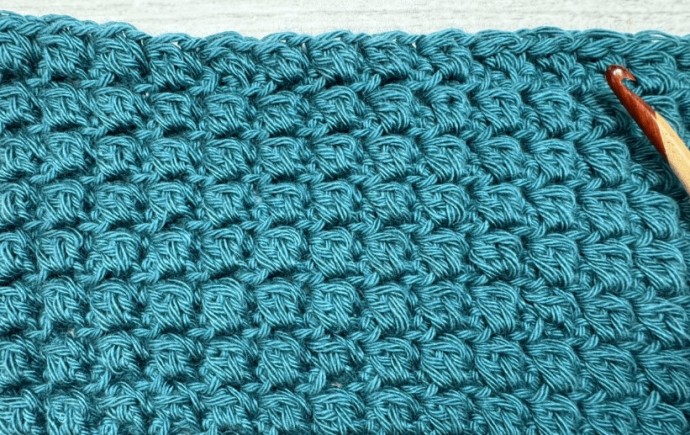 How to Crochet the Gravel Stitch Photo Tutorial