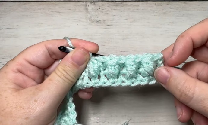 Cabled Clusters Crochet Pattern Photo Tutorial