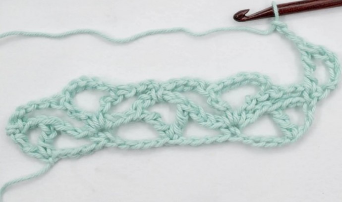 Lace Star Flower Crochet Stitch Photo Tutorial