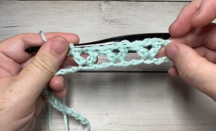 Ice Cream Crochet Stitch Photo Tutorial