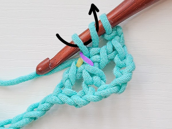 Treble Cross Crochet Stitch Photo Tutorial