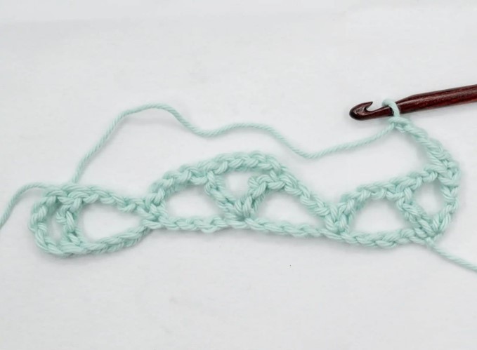 Lace Star Flower Crochet Stitch Photo Tutorial