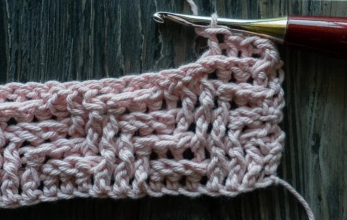 Diagonal Stripes Crochet Stitch Tutorial