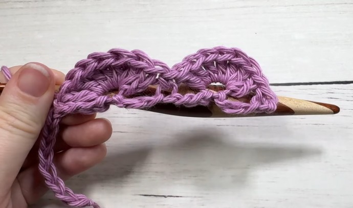 How to Crochet the Sweetheart Stitch Photo Tutorial