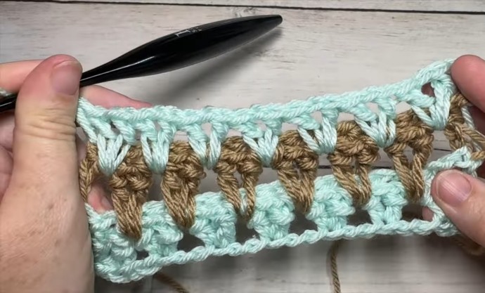 Ice Cream Crochet Stitch Photo Tutorial