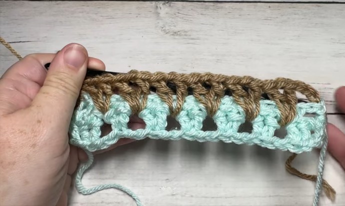 Ice Cream Crochet Stitch Photo Tutorial