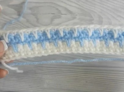 How to Crochet the Short Spike Stitch Photo Tutorial