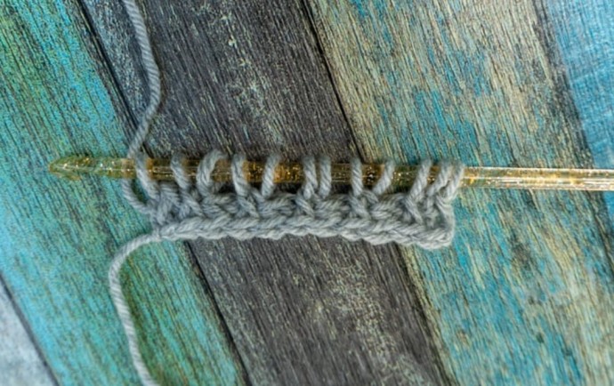 Tunisian Crossed Stitch Photo Tutorial