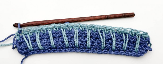 Spike Half Double Crochet Photo Tutorial