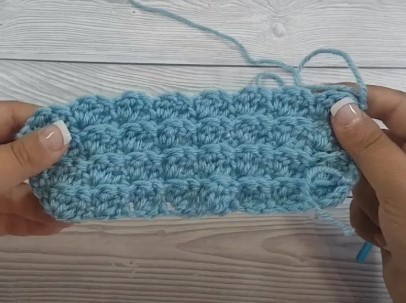 Textured Cluster Crochet Stitch Photo Tutorial