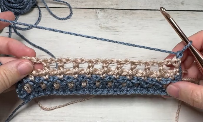 How to Crochet the Zipper Stitch Photo Tutorial