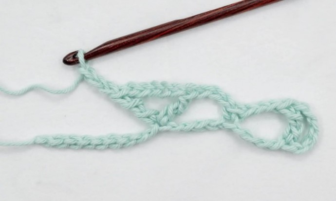 Lace Star Flower Crochet Stitch Photo Tutorial