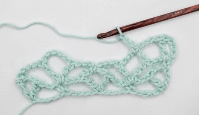 Lace Star Flower Crochet Stitch Photo Tutorial