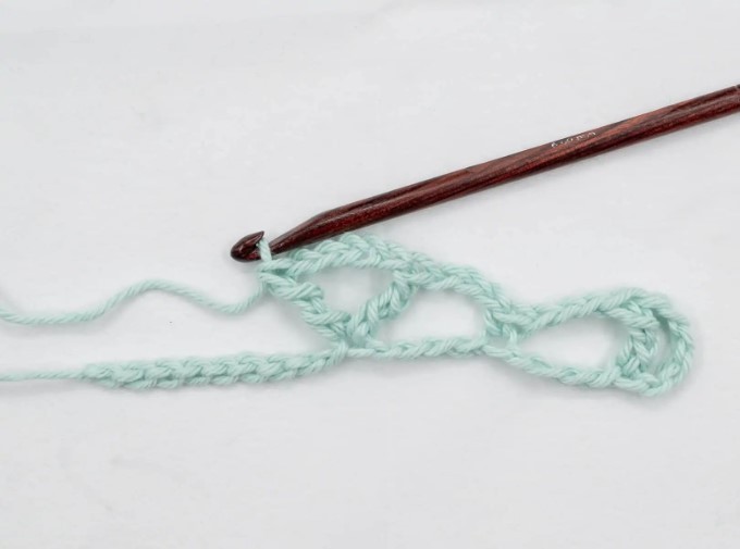 Lace Star Flower Crochet Stitch Photo Tutorial