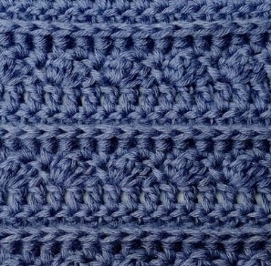 Silt and Ridge Crochet Stitch Photo Tutorial