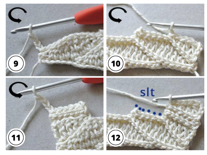 Crochet Wheat Stitch Tutorial