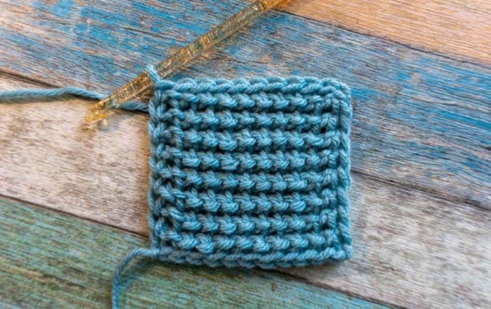 Tunisian Reverse Crochet Stitch Photo Tutorial