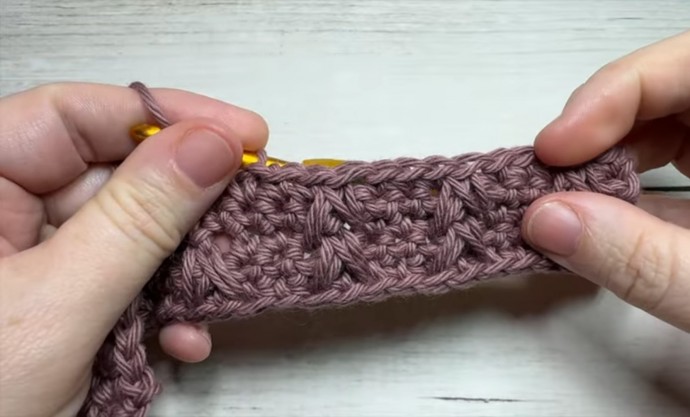 How to Crochet the Field Stitch Photo Tutorial