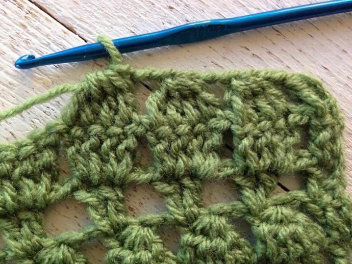 How to Crochet the Foliage Stitch Photo Tutorial