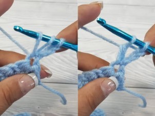 How to Crochet the Modified Trinity Stitch Photo Tutorial