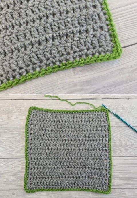 Triple Picot Border Crochet Photo Tutorial