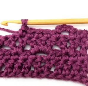 How to Crochet the Alternating V and Block Stitch Photo Tutorial