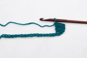 Linked Treble Crochet Stitch Photo Tutorial