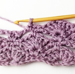 The Fantail Shell Crochet Stitch Photo Tutorial