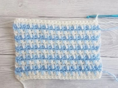 How to Crochet the Short Spike Stitch Photo Tutorial