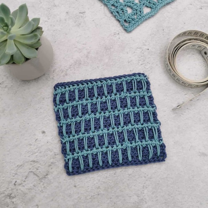 Spike Half Double Crochet Photo Tutorial