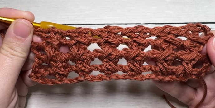 How to Crochet the Spiked Crossed Stitch Photo Tutorial