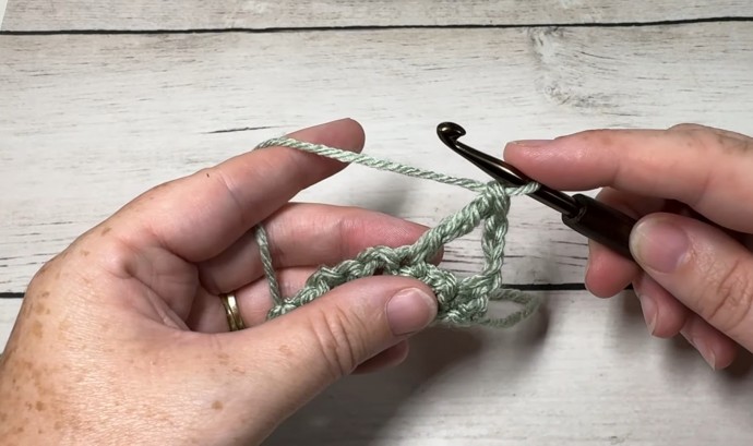 How to Crochet the Terrain Stitch Photo Tutorial