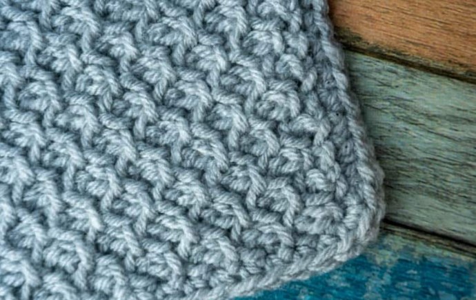 Tunisian Honeycomb Crochet Stitch Photo Tutorial