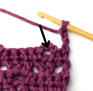 How to Crochet the Alternating V and Block Stitch Photo Tutorial