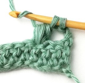 The Block and Puff V Crochet Stitch Photo Tutorial