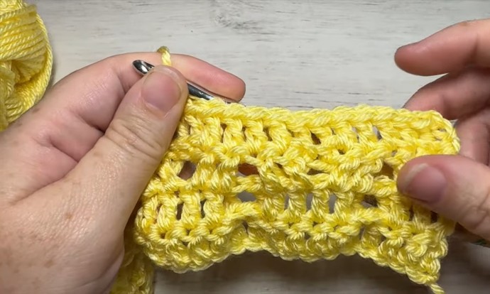 How to Crochet the Honeycomb Tile Stitch Photo Tutorial