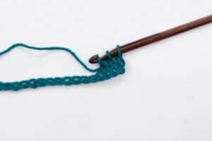 Linked Treble Crochet Stitch Photo Tutorial