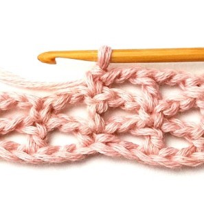 Simple Mixed Mesh Crochet Stitch Photo Tutorial