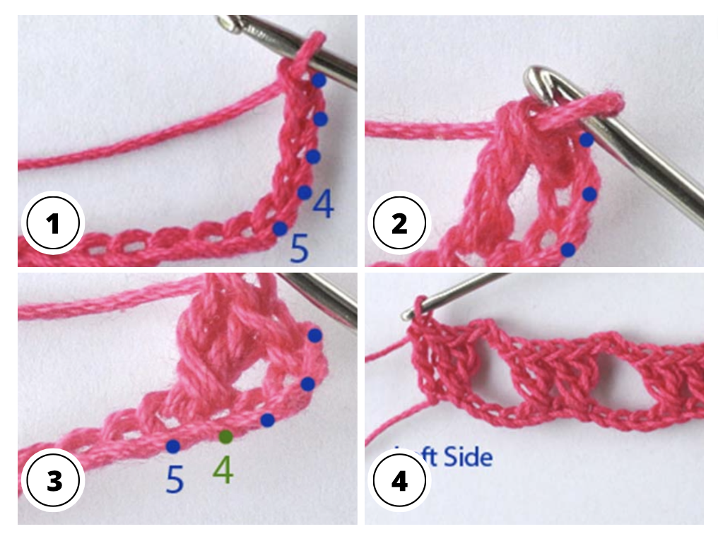 Two Color Shell Picot Stitch Crochet Tutorial — Brilliant Life Hacks 7484