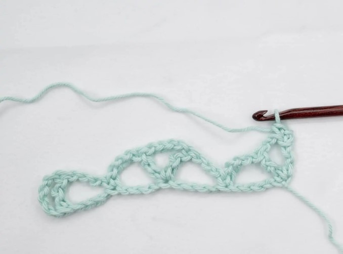 Lace Star Flower Crochet Stitch Photo Tutorial