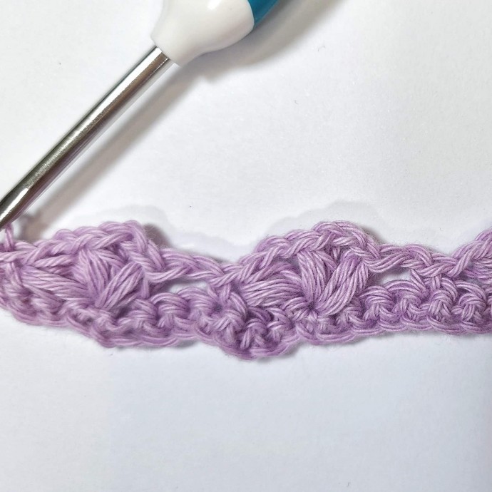 How to Crochet the Lace Flower Stitch Photo Tutorial