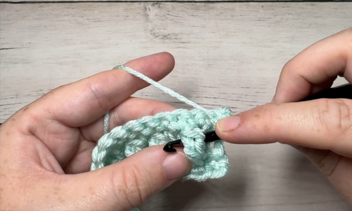 Cabled Clusters Crochet Pattern Photo Tutorial