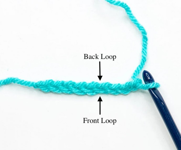 How to Crochet in the Back Bumps of a Chain Tutorial