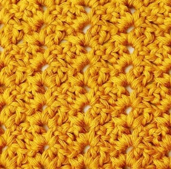 The Mini Tulip Crochet Stitch Photo Tutorial