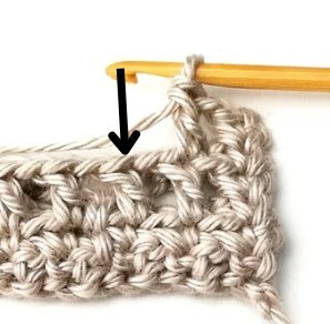 How to Crochet the Wide Herringbone Stitch Photo Tutorial