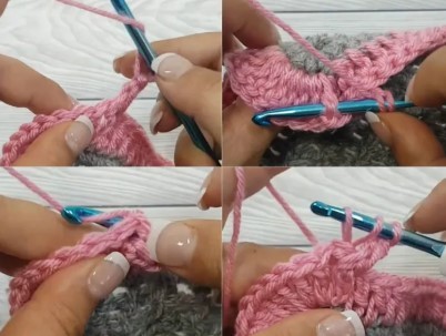 Crochet Rib Border Photo Tutorial